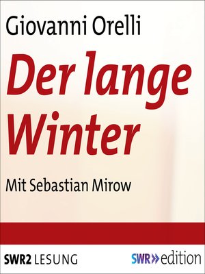 cover image of Der lange Winter